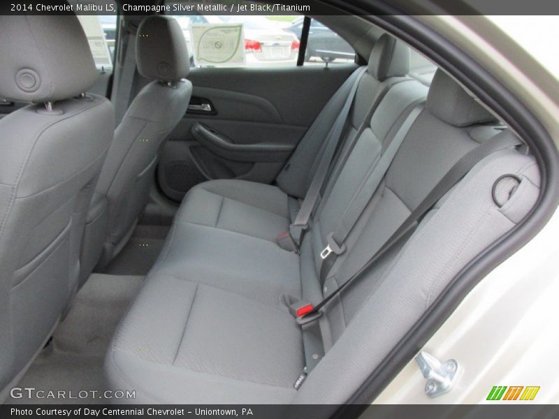 Champagne Silver Metallic / Jet Black/Titanium 2014 Chevrolet Malibu LS