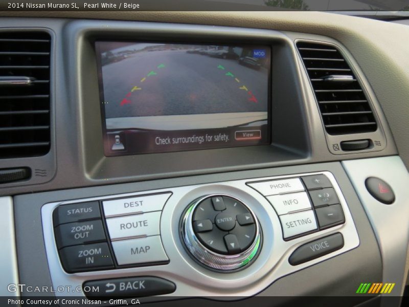 Pearl White / Beige 2014 Nissan Murano SL