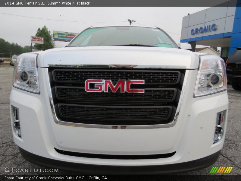 Summit White / Jet Black 2014 GMC Terrain SLE