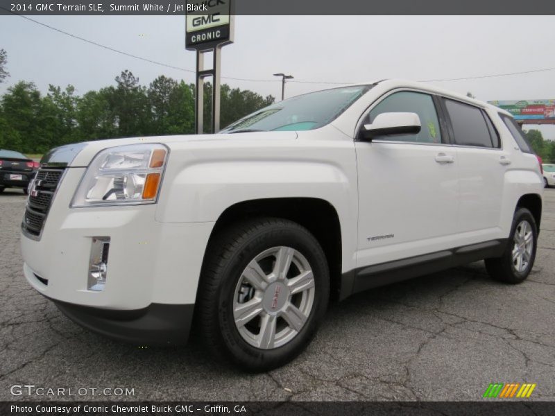 Summit White / Jet Black 2014 GMC Terrain SLE