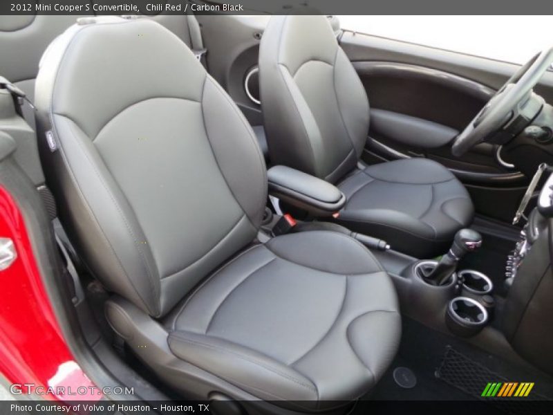 Chili Red / Carbon Black 2012 Mini Cooper S Convertible