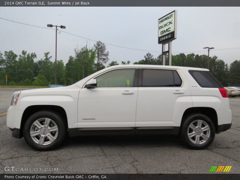 Summit White / Jet Black 2014 GMC Terrain SLE