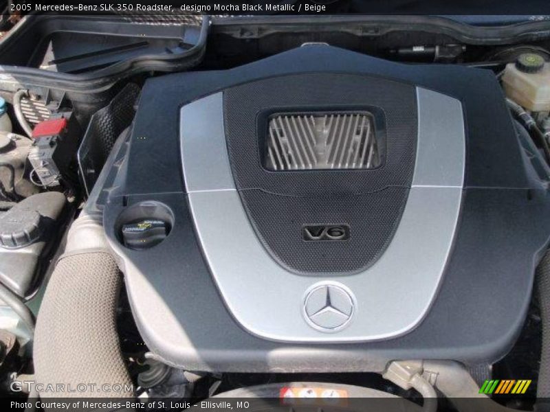 designo Mocha Black Metallic / Beige 2005 Mercedes-Benz SLK 350 Roadster