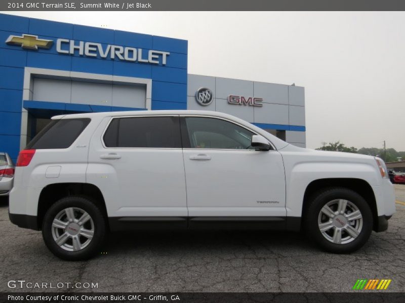 Summit White / Jet Black 2014 GMC Terrain SLE
