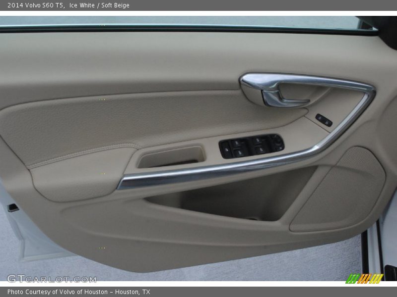 Ice White / Soft Beige 2014 Volvo S60 T5
