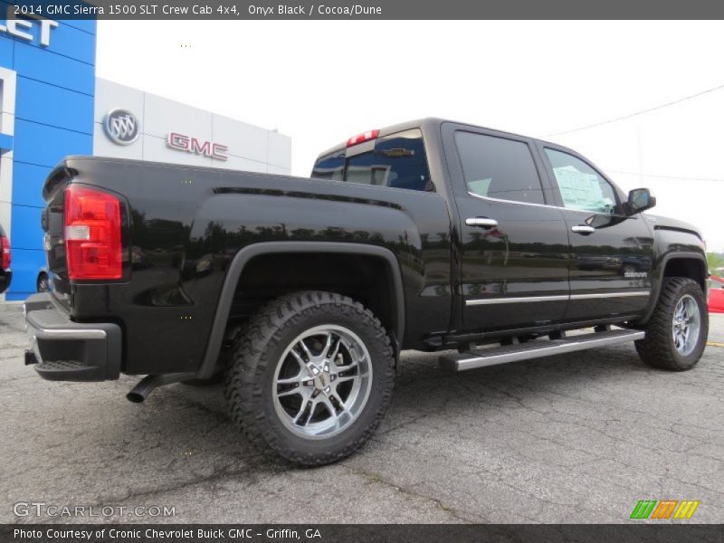 Onyx Black / Cocoa/Dune 2014 GMC Sierra 1500 SLT Crew Cab 4x4