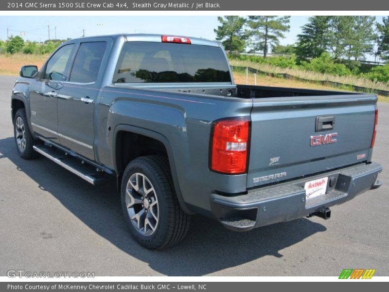 Stealth Gray Metallic / Jet Black 2014 GMC Sierra 1500 SLE Crew Cab 4x4