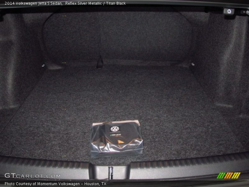 Reflex Silver Metallic / Titan Black 2014 Volkswagen Jetta S Sedan