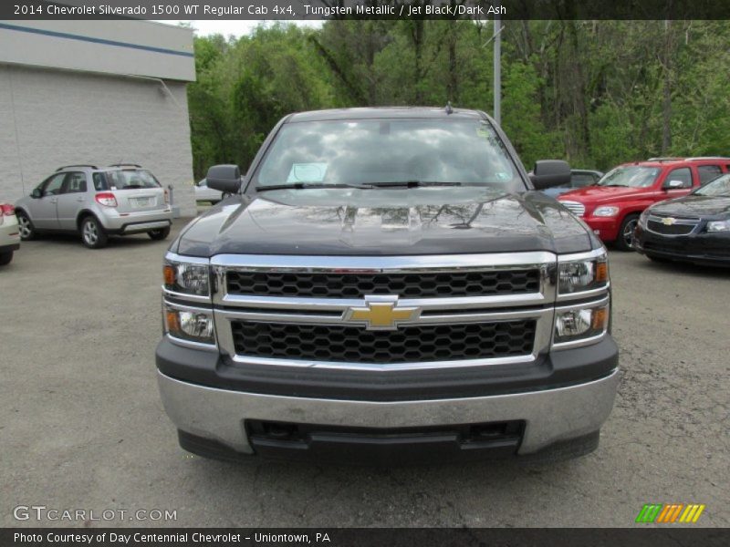 Tungsten Metallic / Jet Black/Dark Ash 2014 Chevrolet Silverado 1500 WT Regular Cab 4x4