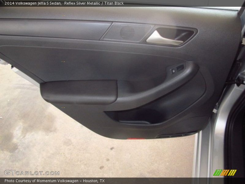 Reflex Silver Metallic / Titan Black 2014 Volkswagen Jetta S Sedan