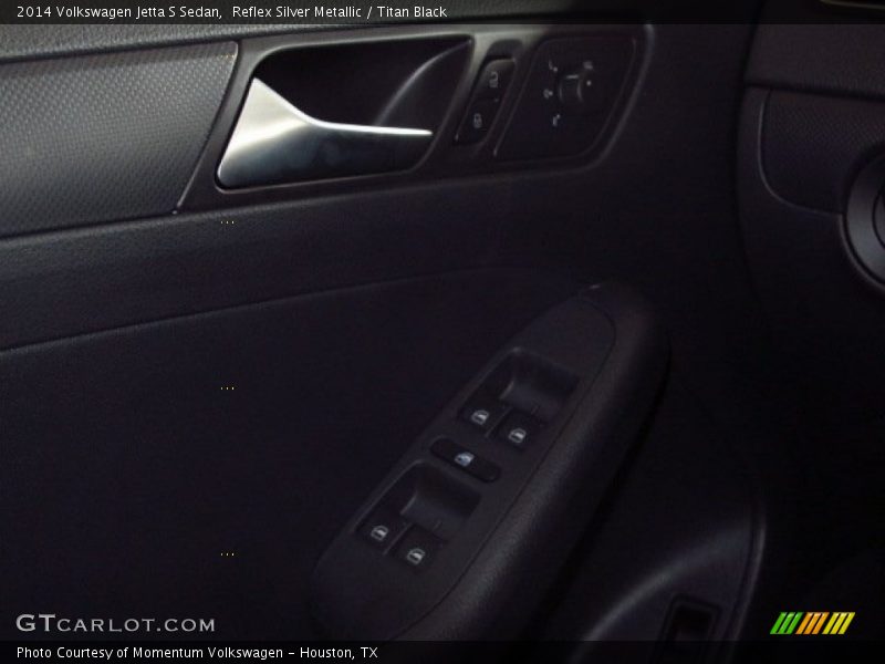Reflex Silver Metallic / Titan Black 2014 Volkswagen Jetta S Sedan