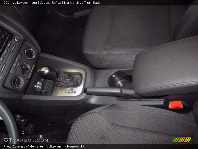 Reflex Silver Metallic / Titan Black 2014 Volkswagen Jetta S Sedan