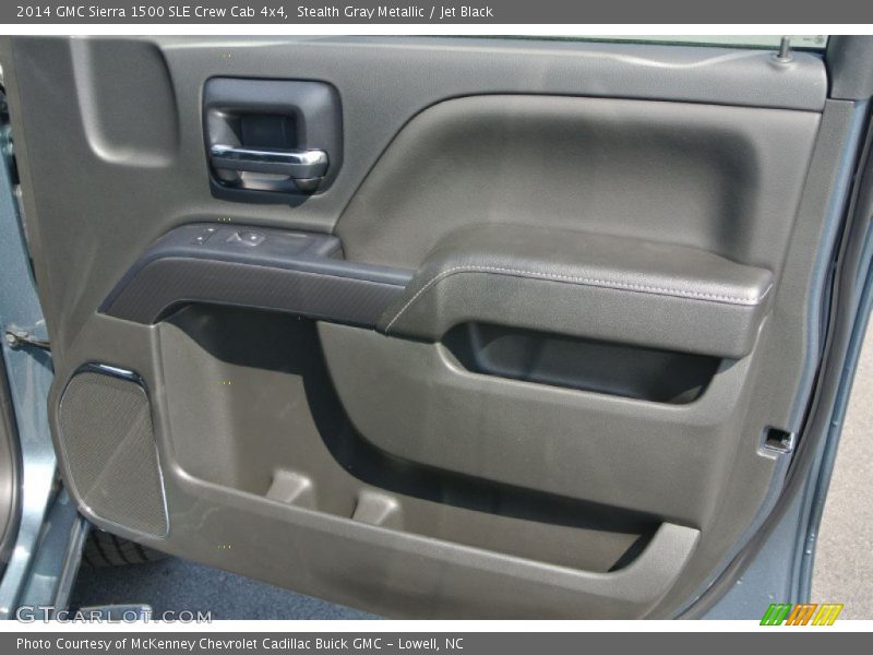 Stealth Gray Metallic / Jet Black 2014 GMC Sierra 1500 SLE Crew Cab 4x4