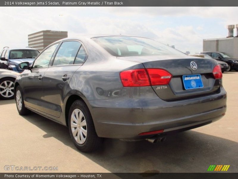 Platinum Gray Metallic / Titan Black 2014 Volkswagen Jetta S Sedan