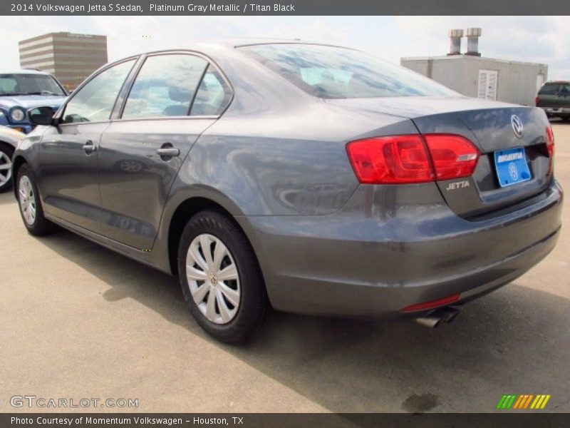 Platinum Gray Metallic / Titan Black 2014 Volkswagen Jetta S Sedan