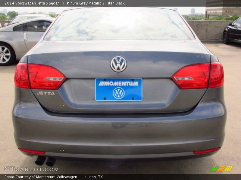 Platinum Gray Metallic / Titan Black 2014 Volkswagen Jetta S Sedan