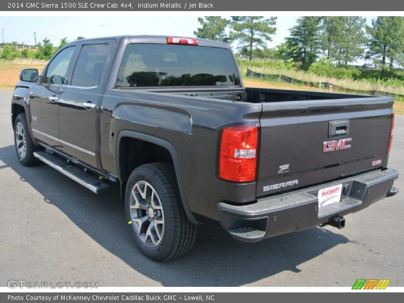 Iridium Metallic / Jet Black 2014 GMC Sierra 1500 SLE Crew Cab 4x4