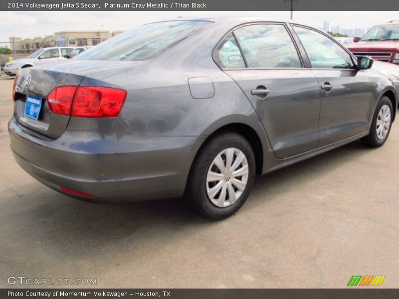 Platinum Gray Metallic / Titan Black 2014 Volkswagen Jetta S Sedan