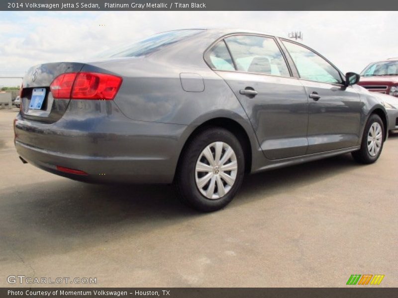 Platinum Gray Metallic / Titan Black 2014 Volkswagen Jetta S Sedan