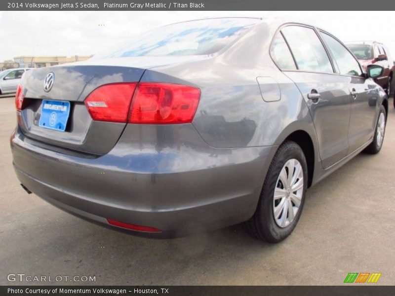 Platinum Gray Metallic / Titan Black 2014 Volkswagen Jetta S Sedan
