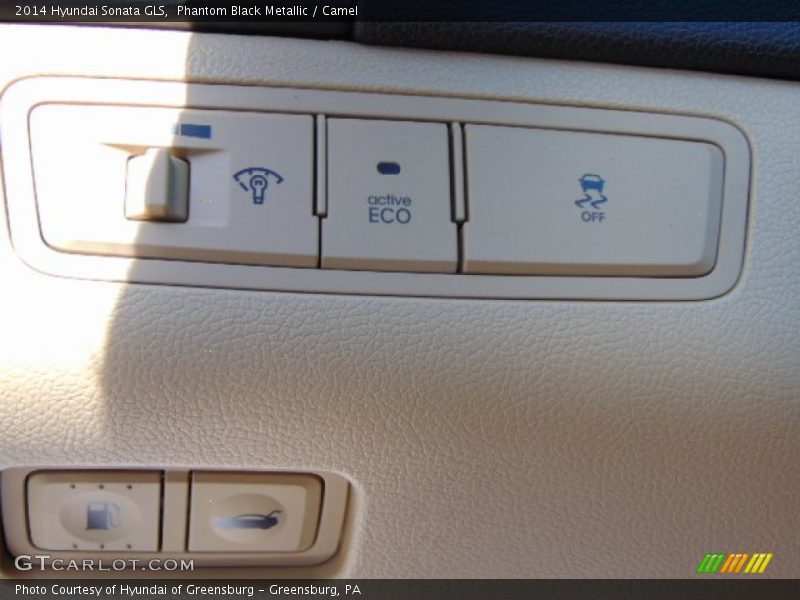 Phantom Black Metallic / Camel 2014 Hyundai Sonata GLS