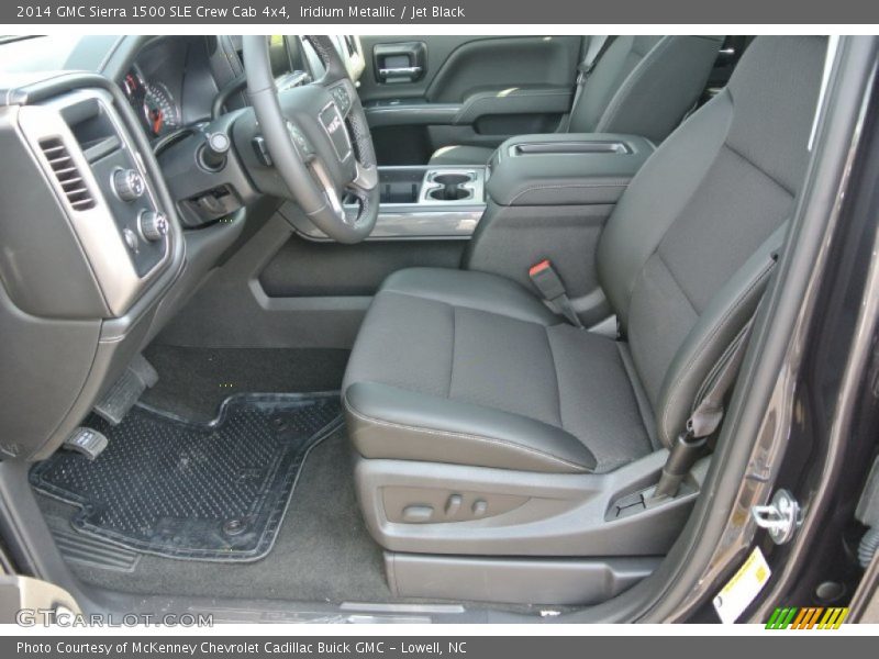Iridium Metallic / Jet Black 2014 GMC Sierra 1500 SLE Crew Cab 4x4