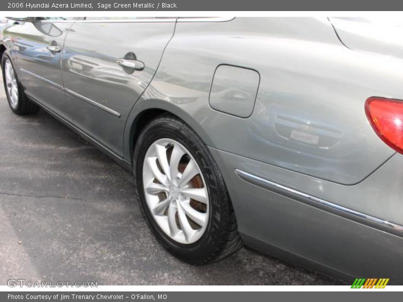Sage Green Metallic / Black 2006 Hyundai Azera Limited
