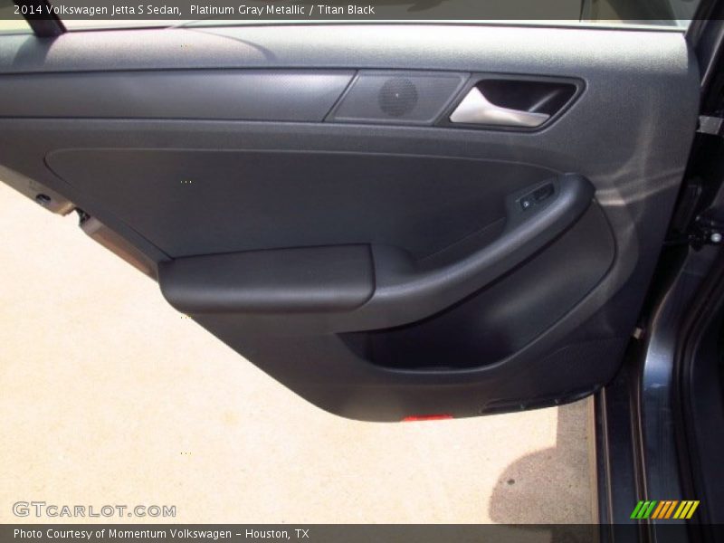 Platinum Gray Metallic / Titan Black 2014 Volkswagen Jetta S Sedan