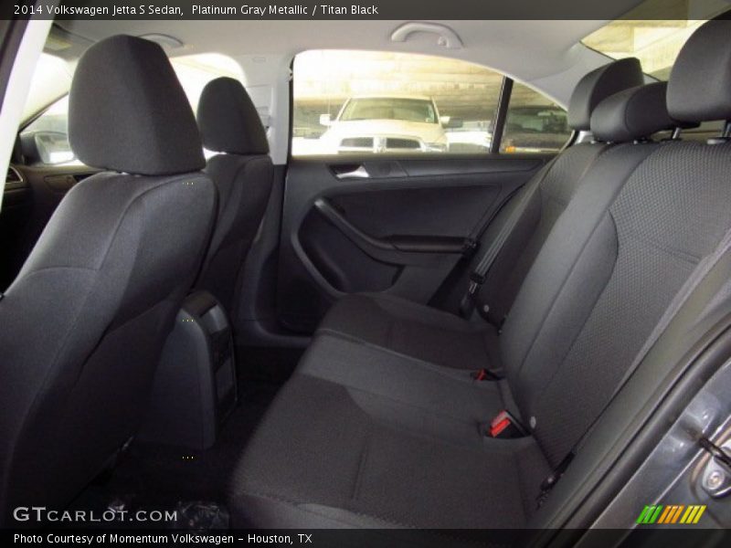 Platinum Gray Metallic / Titan Black 2014 Volkswagen Jetta S Sedan