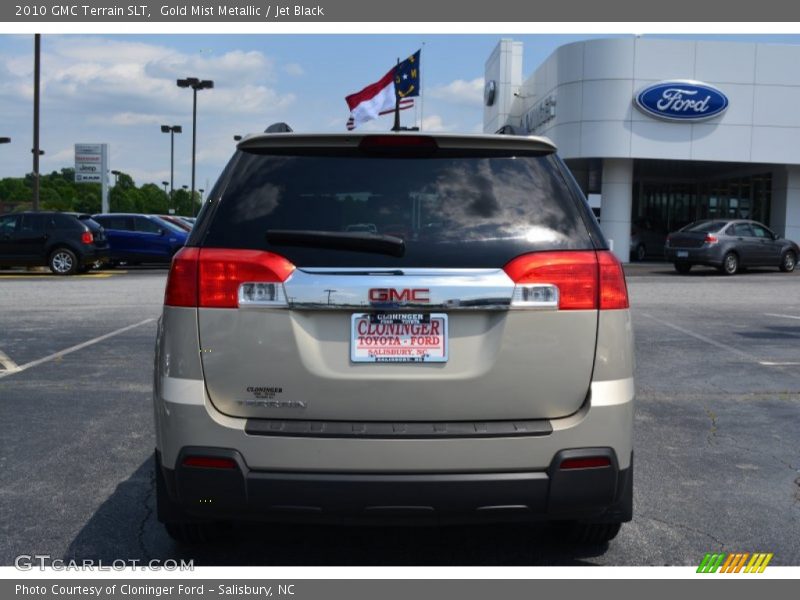 Gold Mist Metallic / Jet Black 2010 GMC Terrain SLT