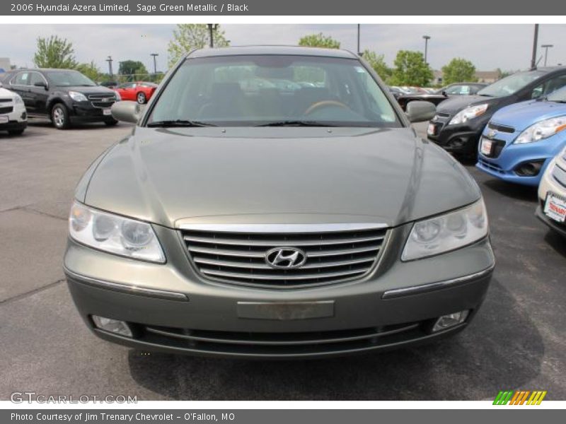 Sage Green Metallic / Black 2006 Hyundai Azera Limited