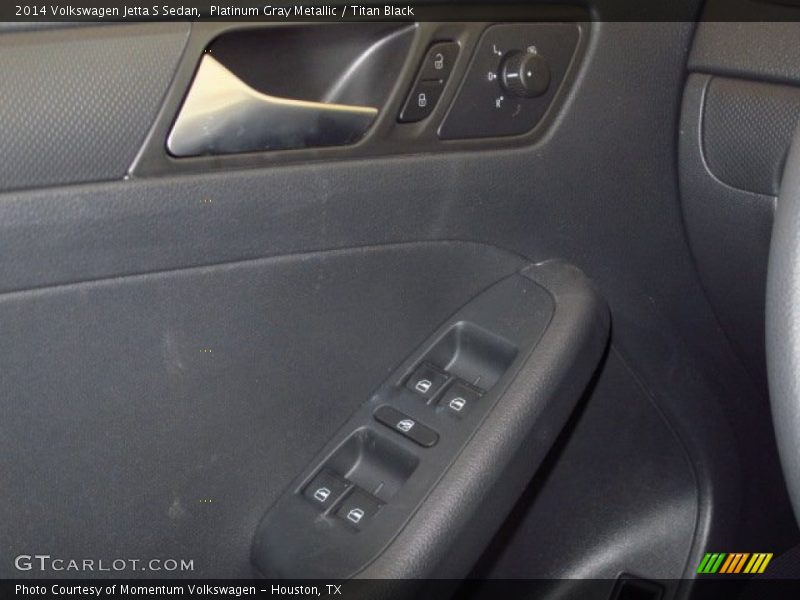 Platinum Gray Metallic / Titan Black 2014 Volkswagen Jetta S Sedan