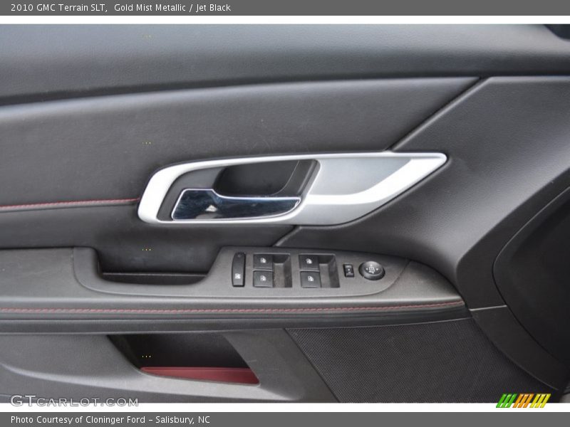 Gold Mist Metallic / Jet Black 2010 GMC Terrain SLT