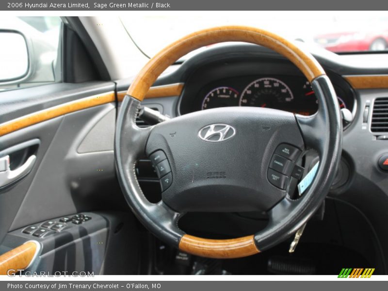 Sage Green Metallic / Black 2006 Hyundai Azera Limited