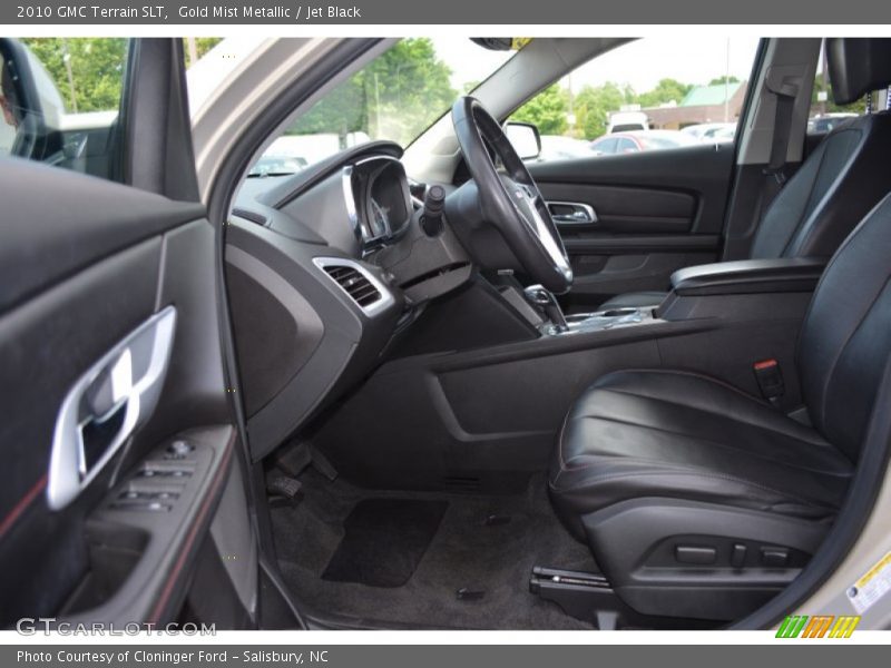 Gold Mist Metallic / Jet Black 2010 GMC Terrain SLT