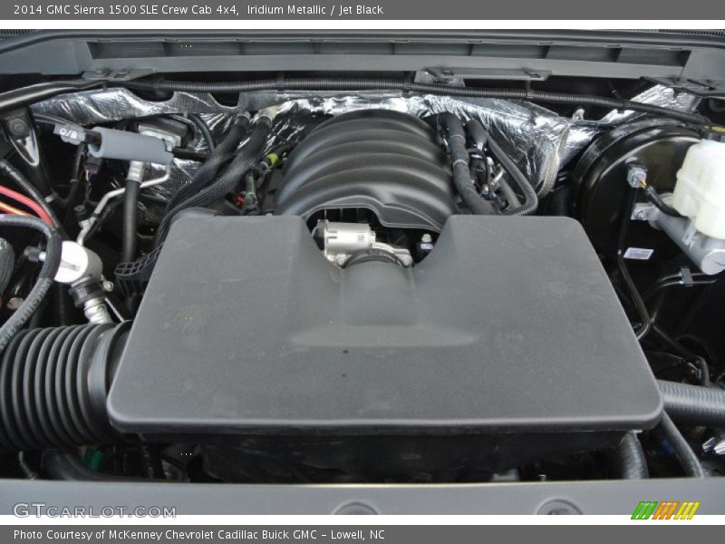 Iridium Metallic / Jet Black 2014 GMC Sierra 1500 SLE Crew Cab 4x4