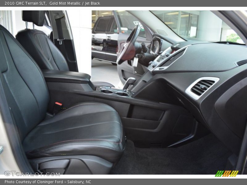Gold Mist Metallic / Jet Black 2010 GMC Terrain SLT
