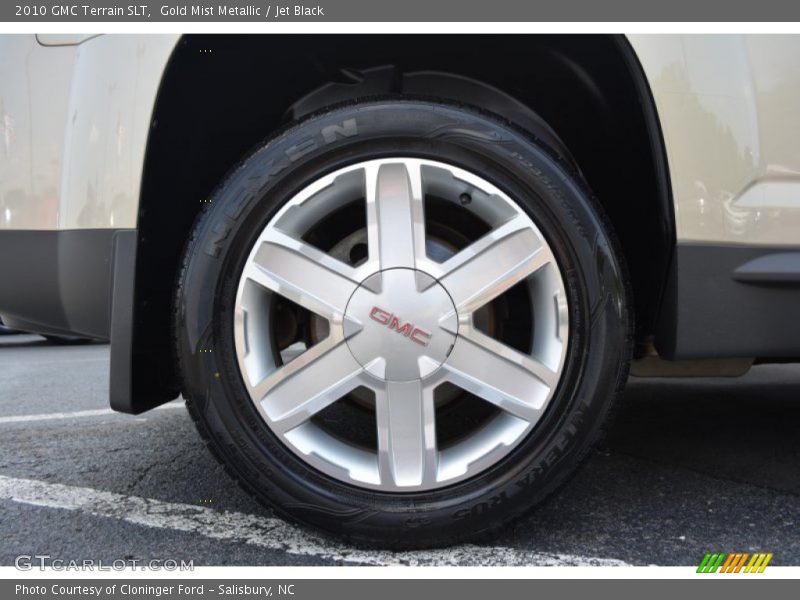Gold Mist Metallic / Jet Black 2010 GMC Terrain SLT