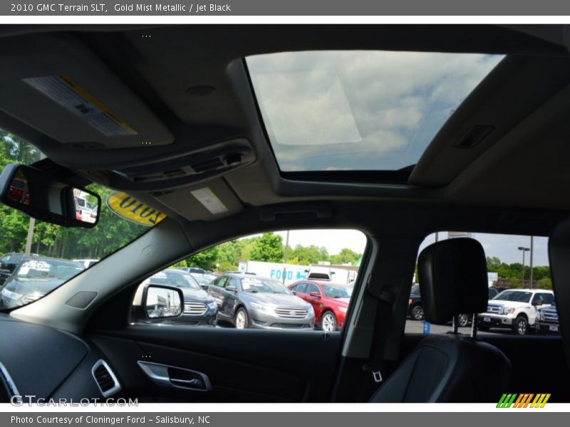 Gold Mist Metallic / Jet Black 2010 GMC Terrain SLT