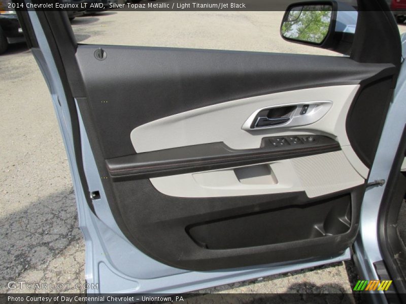 Silver Topaz Metallic / Light Titanium/Jet Black 2014 Chevrolet Equinox LT AWD