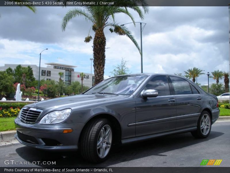 Flint Grey Metallic / Charcoal 2006 Mercedes-Benz S 430 Sedan