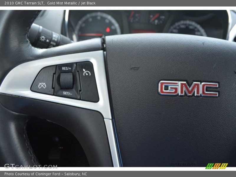 Gold Mist Metallic / Jet Black 2010 GMC Terrain SLT