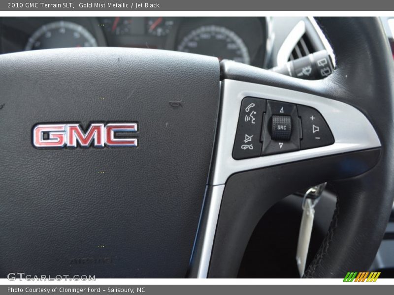 Gold Mist Metallic / Jet Black 2010 GMC Terrain SLT