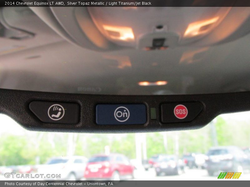 Silver Topaz Metallic / Light Titanium/Jet Black 2014 Chevrolet Equinox LT AWD