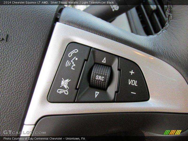 Silver Topaz Metallic / Light Titanium/Jet Black 2014 Chevrolet Equinox LT AWD