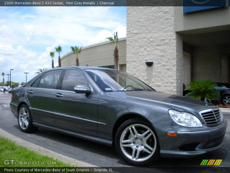 Flint Grey Metallic / Charcoal 2006 Mercedes-Benz S 430 Sedan