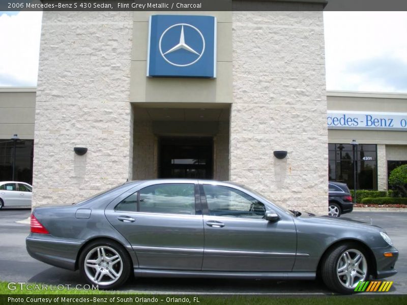 Flint Grey Metallic / Charcoal 2006 Mercedes-Benz S 430 Sedan