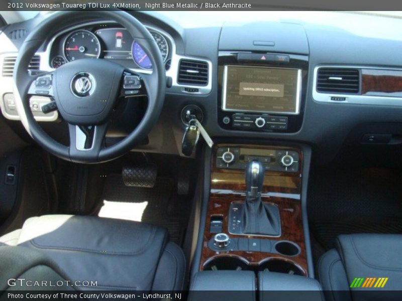 Night Blue Metallic / Black Anthracite 2012 Volkswagen Touareg TDI Lux 4XMotion