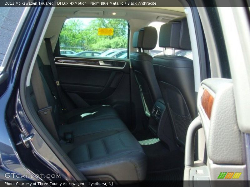 Night Blue Metallic / Black Anthracite 2012 Volkswagen Touareg TDI Lux 4XMotion