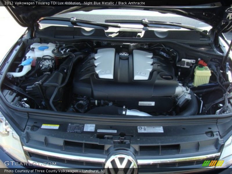 Night Blue Metallic / Black Anthracite 2012 Volkswagen Touareg TDI Lux 4XMotion